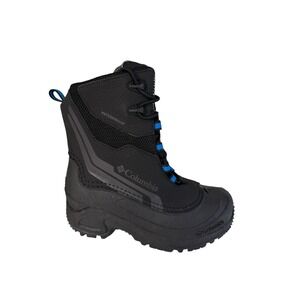 Columbia Youth Bugaboot Plus IV Omni-Heat Boot- Black Boys Size 1Y No Box